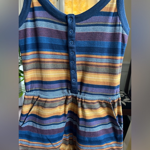 RVCA Striped Romper - Picture 2 of 4